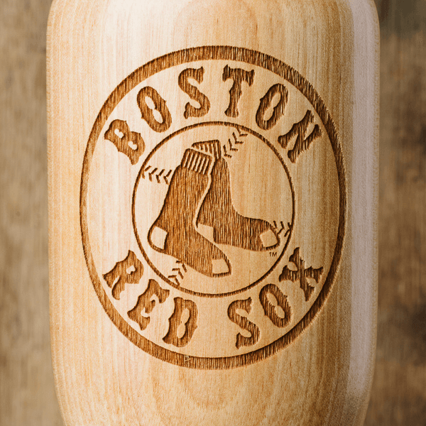 Collection of Boston Red Sox Wined Up® Baseball Bat Wine Mug in a gallery layout